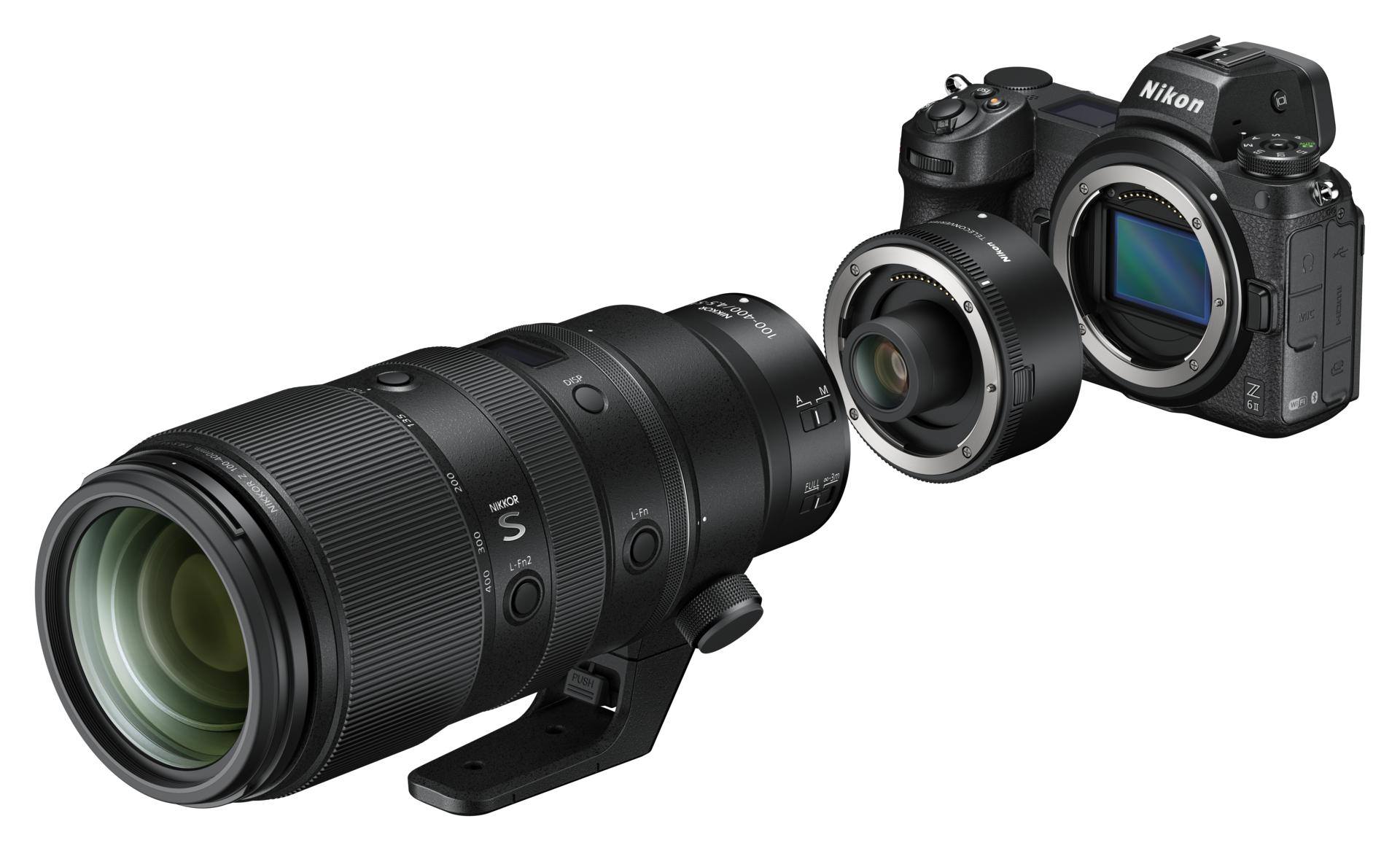 GRAND Evo VersionF 195-400(100〜400号) NIKKOR Z 100-400mm f/4.5-5.6 VR S | Superteleobjetivo zoom profesional