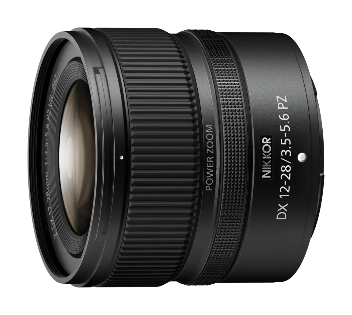 NIKKOR DX 12-28/3.5-5.6 PZ ズームレンズ Compre el objetivo zoom NIKKOR Z DX 12-28mm f/3.5-5.6 PZ VR | Nikon