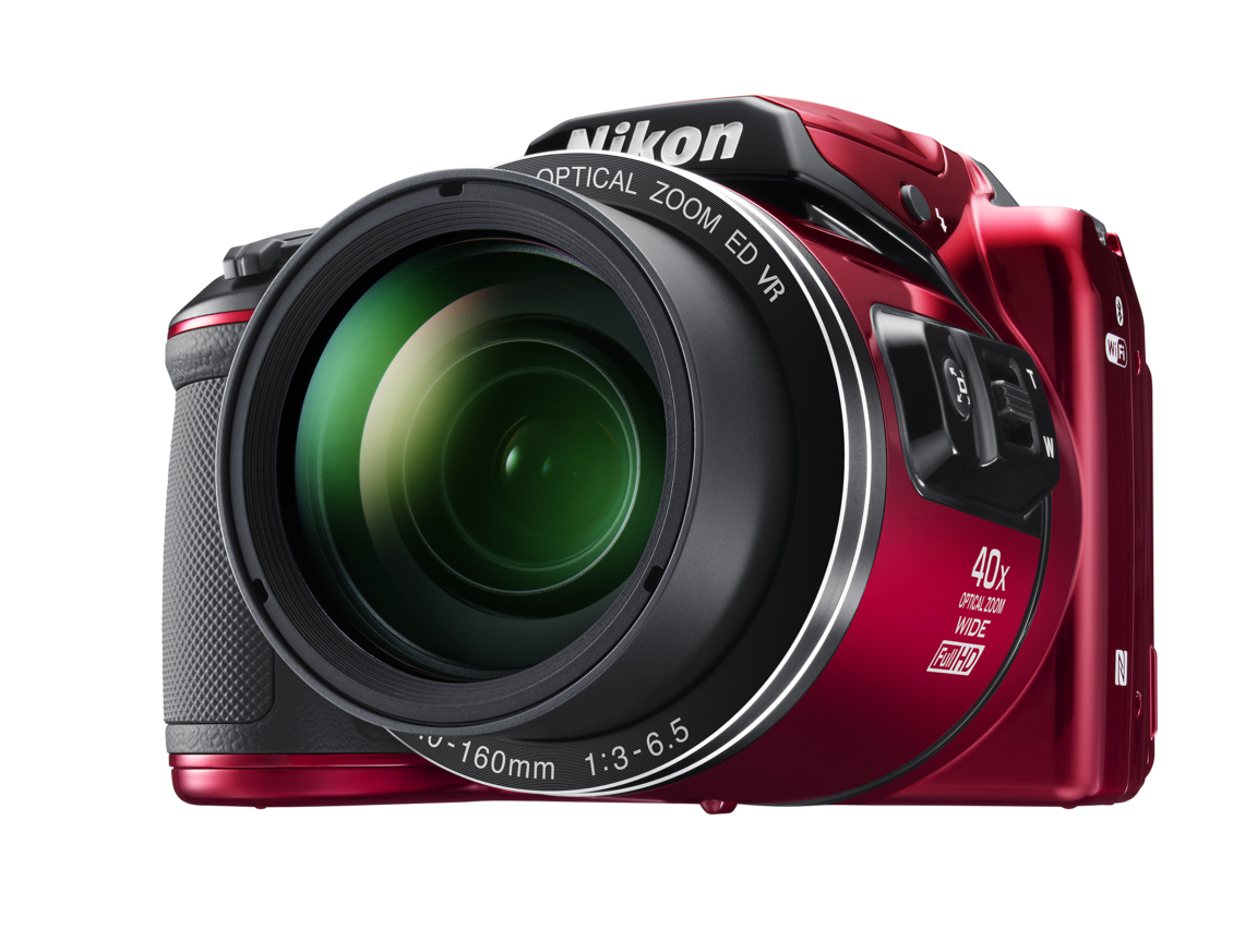 Nikon COOLPIX B500 | Cámara digital bridge | Ciruela, rojo y negro